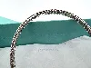 bracelet jonc tiffany & co maille tressée argent 925 millième (22 ct) 10,06g