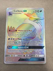 carte pokémon corboss gx 223/214