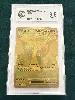 carte pokémon dracaufeu x ex 130/094 gold ccc 9.5 flammes fantasmagoriques