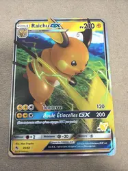 carte pokemon raichu gx 20/68