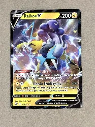 carte pokemon raikou v 048/172