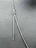 collier argent maille serpent avec pendentif  argent 925 millième (22 ct) 6,87g