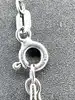 collier argent maille serpent avec pendentif  argent 925 millième (22 ct) 6,87g