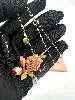 collier les néréides oiseau et fleurs