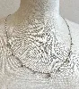 collier/ sautoir dodo bollicine argent 925 millième (22 ct) 6,47g