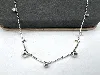 collier/ sautoir dodo bollicine argent 925 millième (22 ct) 6,47g