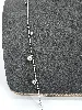 collier/ sautoir dodo bollicine argent 925 millième (22 ct) 6,47g