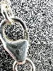 collier/sautoir en argent nacre et perles d'eau douce argent 925 millième (22 ct) 16,16g