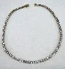 collier swarovski tennis matrix doré cristaux blancs