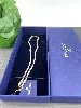 collier swarovski tennis matrix doré cristaux blancs