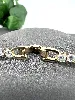 collier swarovski tennis matrix doré cristaux blancs