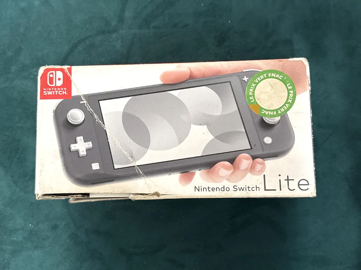 Console Nintendo Switch Lite Grise - DEALiCASH