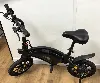draisienne électrique bike 140 350 w noir urbanglide