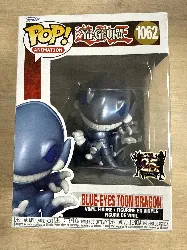 figurine funko! pop - yu-gi-oh! n°1062 - blue eyes toon dragon - 1062