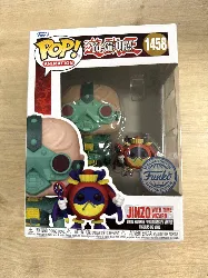 figurine funko! pop - yu - gi - oh! n°1458 - jinzo avec time wizard (74608)