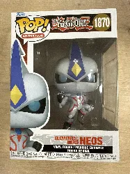 figurine funko! pop - yu - gi - oh! n°1870 - néos, héros élémentaire (83703)