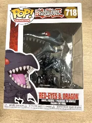 figurine funko! pop -  yu-gi-oh! - red-eyes black dragon - fu46925 - 718