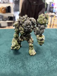 figurine jouet papo golem de pierre gris