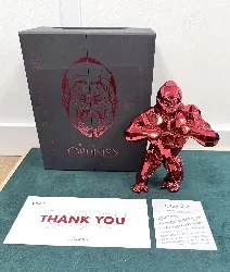 figurine richard orlinski kong christmas edition red 2021