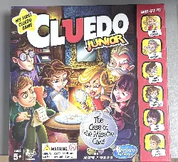 jeu de société hasbro cluedo junior jeu, anglais version
