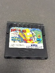 jeu game gear the simpson bart vs the world
