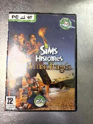 jeu pc les sims : histoires de naufragés pc