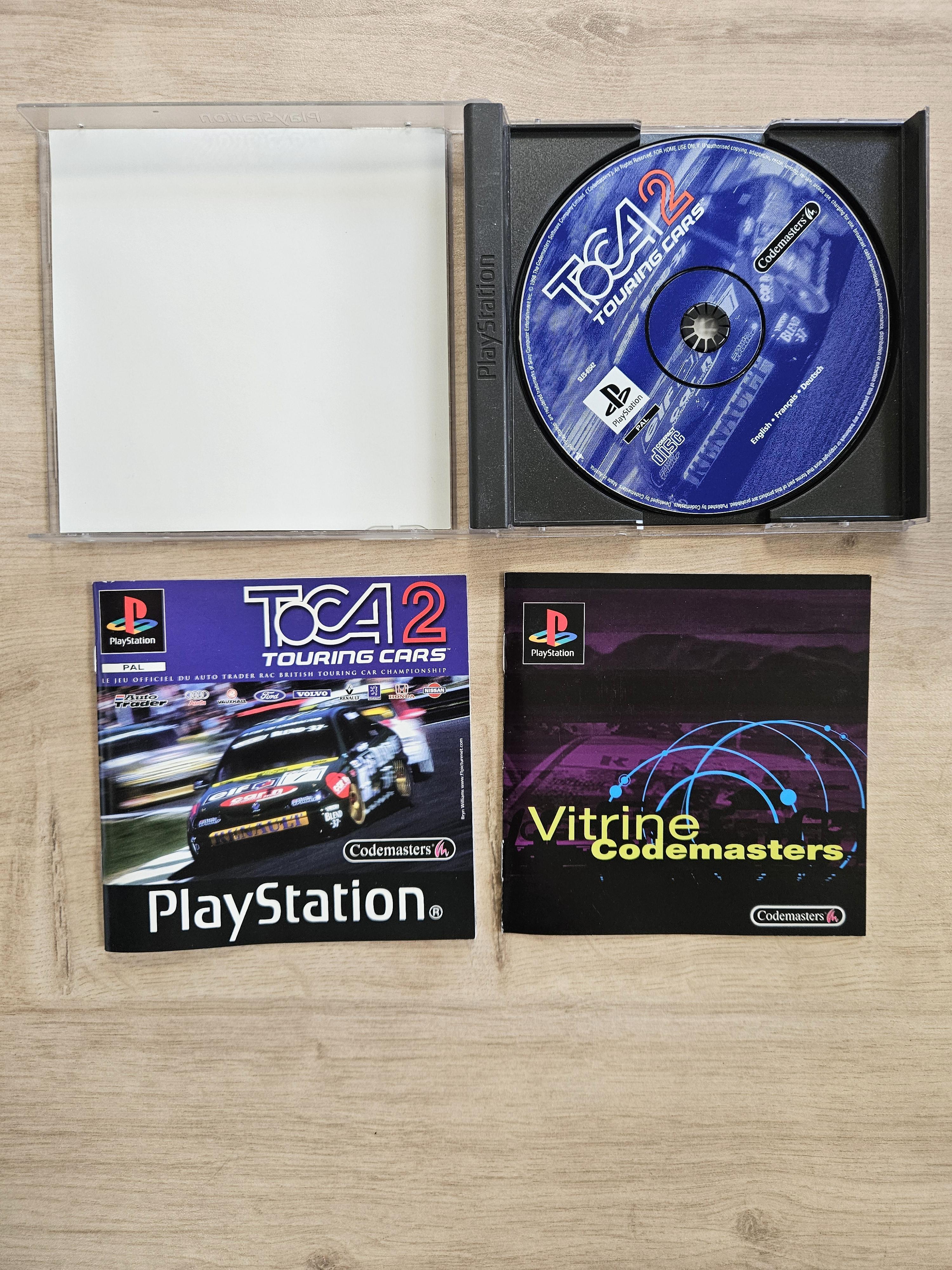 Jeu PS1 Toca 2 Touring Cars Patinum PS1