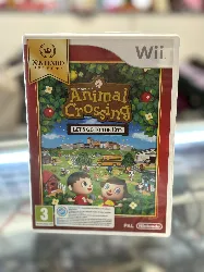 jeu wii animal crossing let's go to the city
