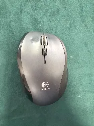 logitech m705 - souris - pour droitiers - laser - sans fil - 2.4 ghz - récepteur sans fil usb - gris