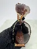 lunettes de soleil chanel 4115 vintage doré & marron