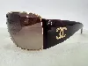 lunettes de soleil chanel 4115 vintage doré & marron