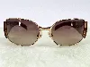 lunettes de soleil chanel 4115 vintage doré & marron