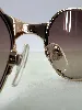 lunettes de soleil chanel 4115 vintage doré & marron