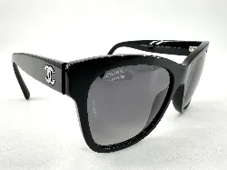 lunettes de soleil chanel 5380 noir et verres polarisés 3p