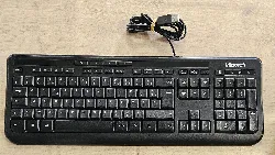 microsoft wired keyboard 600 - clavier - usb - français - noir