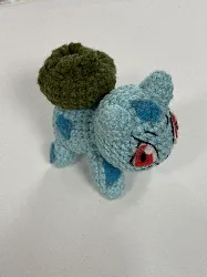 mini peluche bulbizarre style crochet