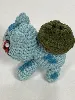 mini peluche bulbizarre style crochet