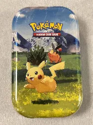 mini tin pokémon - évolution prismatique ev 8.5 - deux boosters