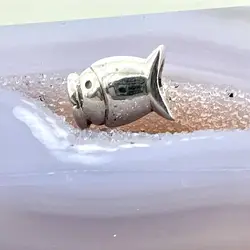 pandora charm argent poisson argent 925 millième (22 ct) 2,79g