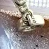 pandora charm rond breloque bonhomme pain d'épices  argent 925 millième (22 ct) 2,65g