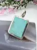 pendentif en argent turquoise argent 925 millième (22 ct) 6,98g