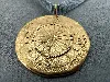 pendentif/médaille arthus bertrand la boussole grand modèle en vermeil sablé argent 925 millième (22 ct) 5,65g