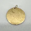 pendentif/médaille arthus bertrand la boussole grand modèle en vermeil sablé argent 925 millième (22 ct) 5,65g