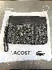 pochette lacoste the blend monogram noir gris noir