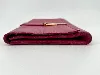 pochette /sac saint laurent en cuir chyc rose fuschia