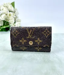 porte-clés louis vuitton vintage en toile monogram