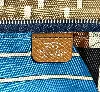 portefeuille hermès modèle silk'in classique en cuir marron, doublure en twill de soie