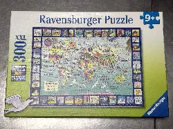 puzzle ravensburger - regard sur le monde, 300 pièces