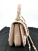 sac à bandoulière chanel trendy cc top handle pm en cuir rose clair et métal doré