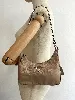 sac à chaîne prada re-édition 2005 en toile beige avec bandoulière et porte monnaie